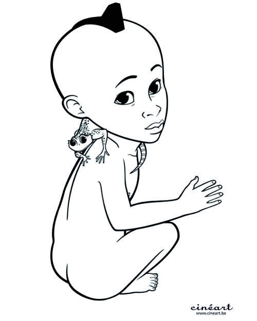 Dessin Coloriage Kirikou Pin Coloriage Kirikou Colorier Allofamille Pinterest