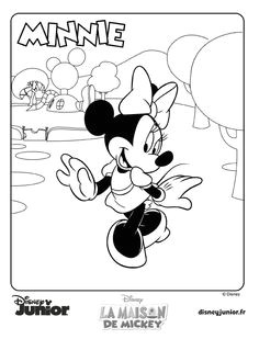 Dessin Coloriage La Maison De Mickey 7 Best A Vos Crayons Images On Pinterest