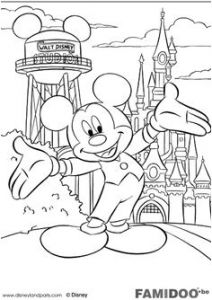 Dessin Coloriage La Maison De Mickey épinglé Par Karlitos Gael Sur Mickey Mouse Pinterest