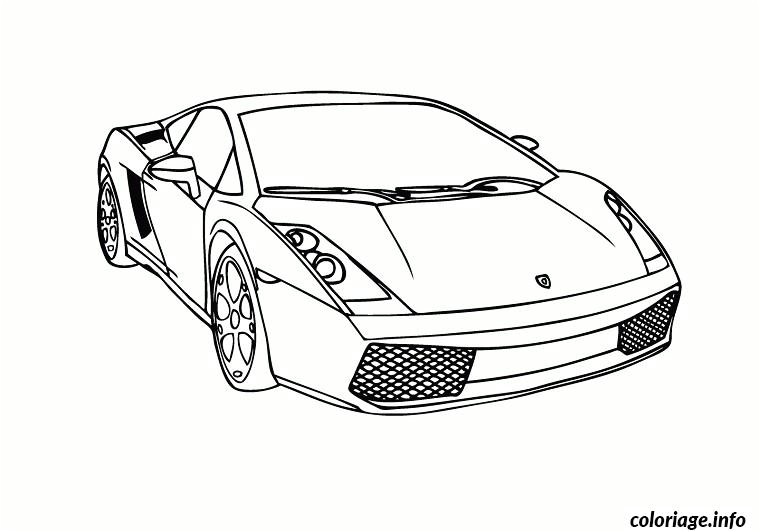 Dessin Coloriage Lamborghini Coloriage Voitures Lamborghini Dessin