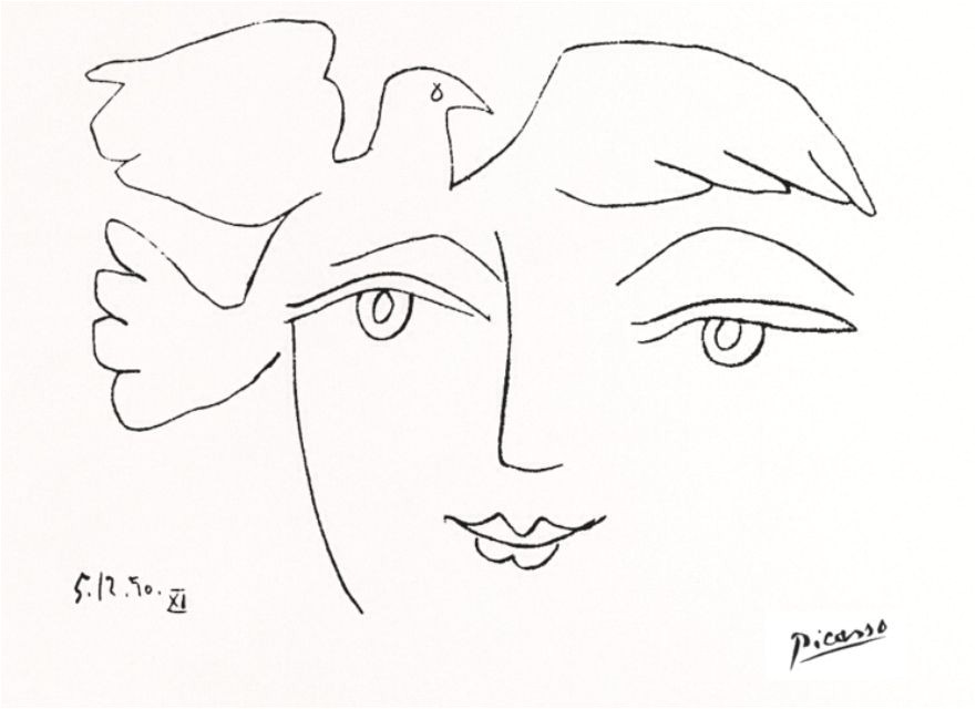 Dessin Coloriage Picasso Picasso Art & Illustration Pinterest