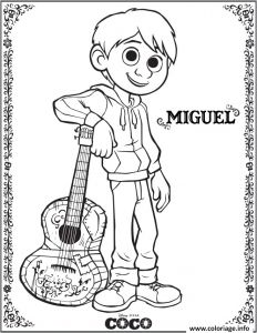 Dessin Coloriage Préhistoire Coloriage Miguel Coco Disney Dessin Imprimer