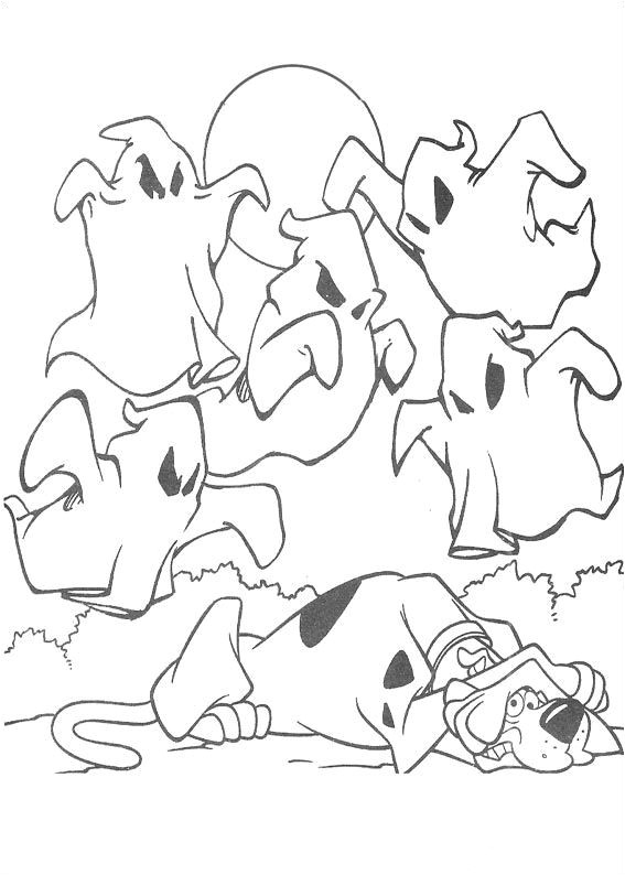 Dessin Coloriage Scoubidou Coloriage Dessins Dessins   Imprimer Et La Couleur En Ligne Scooby