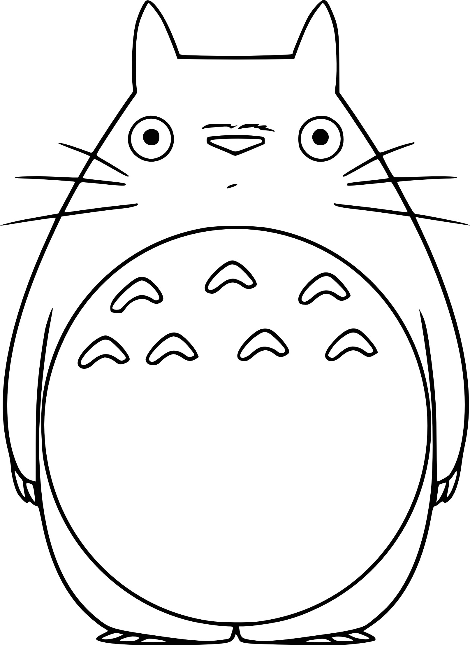 Dessin Coloriage totoro Coloriage totoro   Imprimer