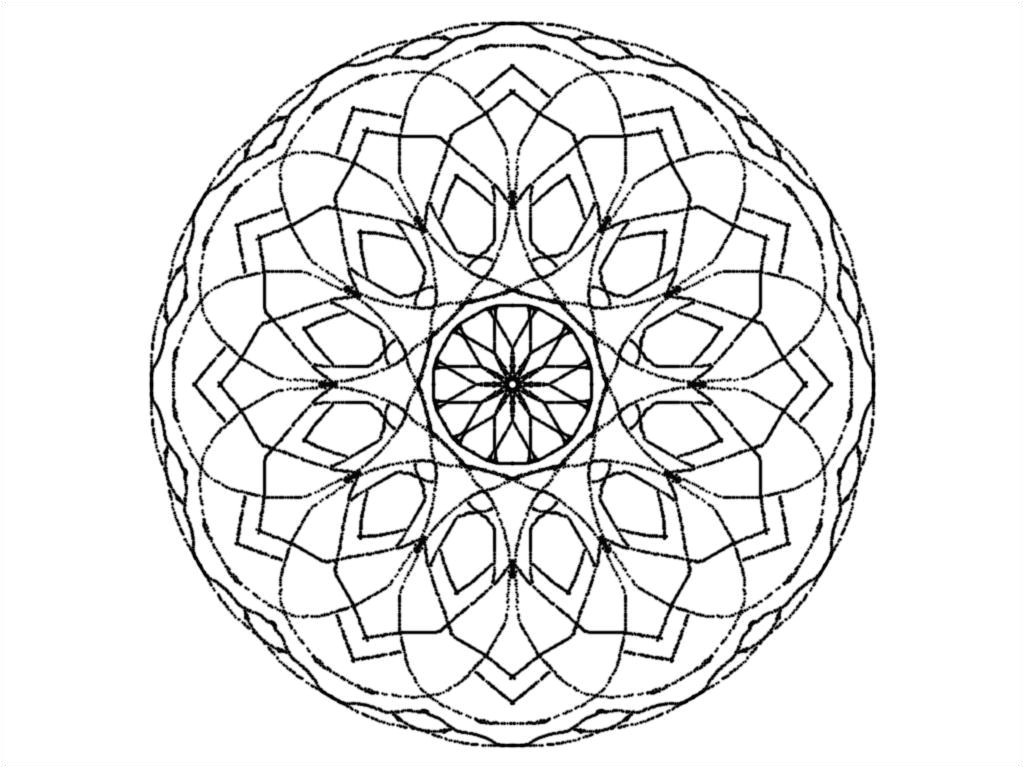Dessin De Coloriage Rosace Coloriage   Imprimer Gratuit Rosace Meilleures Idées Coloriage