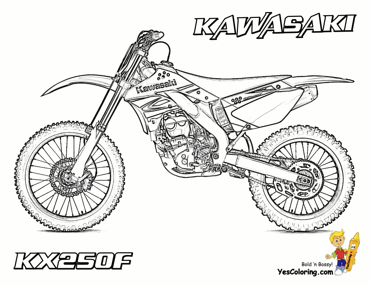 Dessin Motocross Coloriage Dessins De Coloriage Motocross Imprimer Sur Laguerche En Dessin Moto
