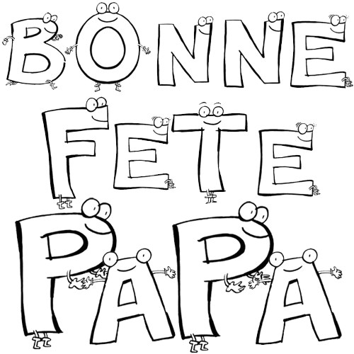 Ecriture Bonne Fete Papa Coloriage Coloriage Bonne Fete Papa Foot