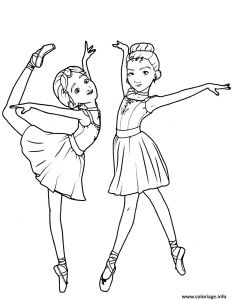 Felicie Ballerina Coloriage Coloriage Camille Le Haut Et Felicie Milliner De Ballerina