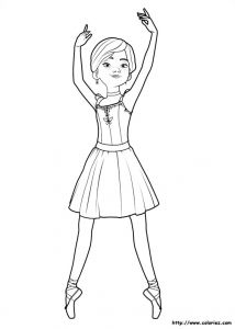 Felicie Ballerina Coloriage Coloriage Félicie Sur Les Pointes