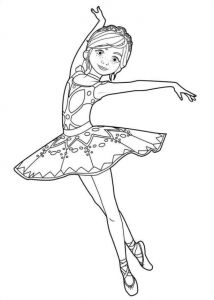 Felicie Ballerina Coloriage Félicie Dans Kleurplaat Dans Ballet Kleurplaat Pinterest