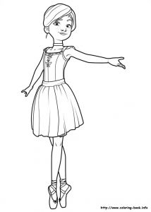 Felicie Ballerina Coloriage Leap Coloring Pages On Coloring Bookfo