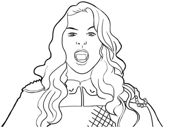 Gulli.fr Coloriage Chica Vampiro Coloriage Chica Vampiro Coloring Page Chica Vampiro