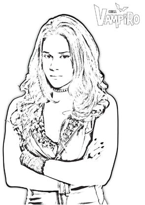 Gulli.fr Coloriage Chica Vampiro Coloriage Vampire De M¨re En Fille Coloriage Chica Vampiro