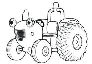 Image Coloriage Tracteur tom Coloriage De Tracteur tom