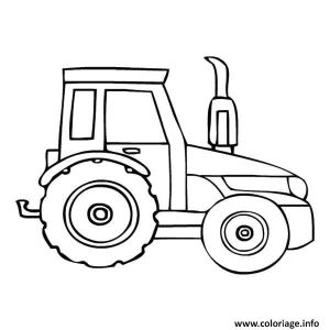 Image Coloriage Tracteur tom Coloriage Tracteur Moderne Agricole Dessin
