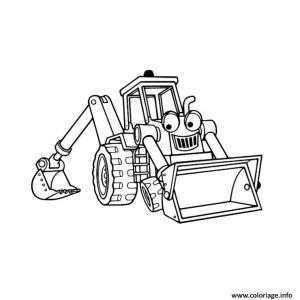 Image Coloriage Tracteur tom Coloriage Tracteur tom Pelle Dessin