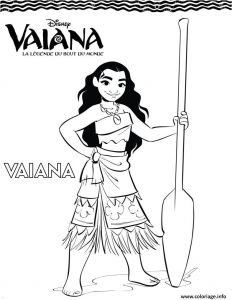 Imprimer Un Coloriage De Vaiana Coloriage Vaiana Disney Legende Du Bout Du Monde Jecolorie