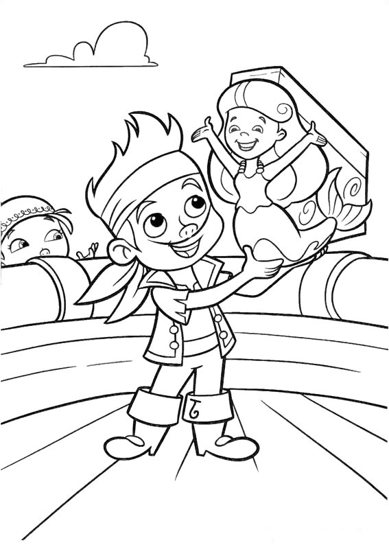 Jack Et Les Pirates Coloriage A Imprimer Coloriage Jack Et Les Pirates Les Beaux Dessins De Super Héros  