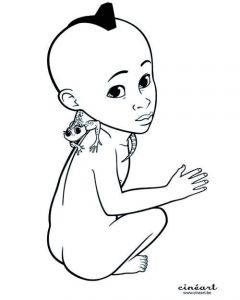 Jeux De Coloriage Kirikou Pin Coloriage Kirikou Colorier Allofamille Pinterest