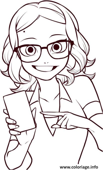 Jeux De Coloriage Miraculous Ladybug Coloriage Miraculous Ladybug Coloring Pages Alya Cesaire Dessin