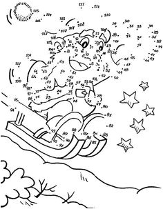 Jeux De Coloriage Papa Noel Jeu De P¨re No L Jeu Pour Enfant Relier Lesppoints Dessin Pere