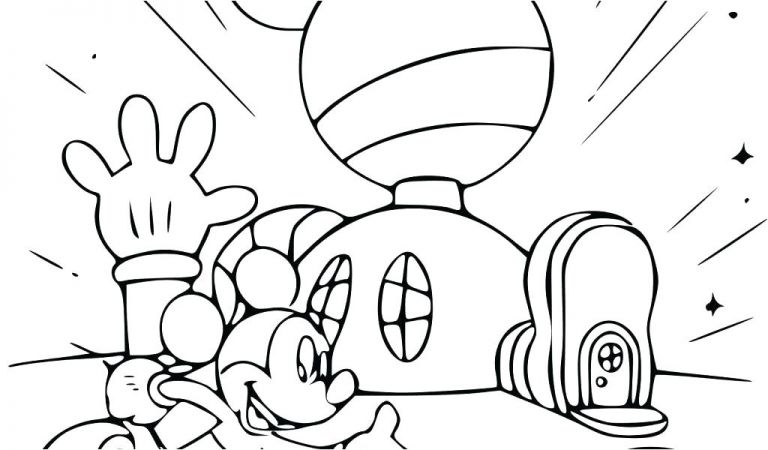 La Maison De Mickey Coloriage Apk Coloriage Maison De Mickey