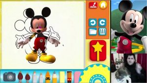 La Maison De Mickey Coloriage Apk La Maison De Mickey Coloriages Entre 2d Et 3d