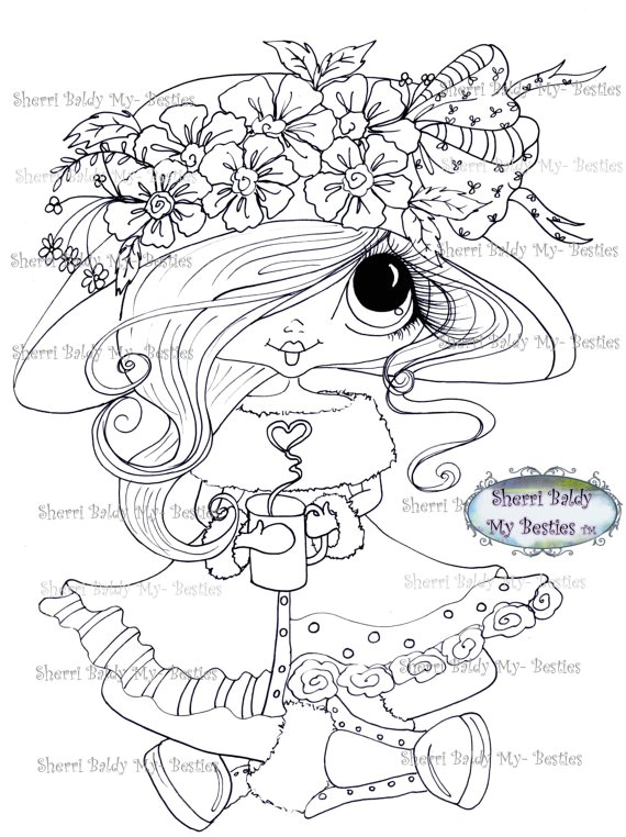 Livre Coloriage A Telecharger Instant Download Digital Digi Stamps Big Eye Big Head Dolls Digi Livre Coloriage A Telecharger Instant Download Digital Digi Stamps Big Eye Big Head Dolls Digi