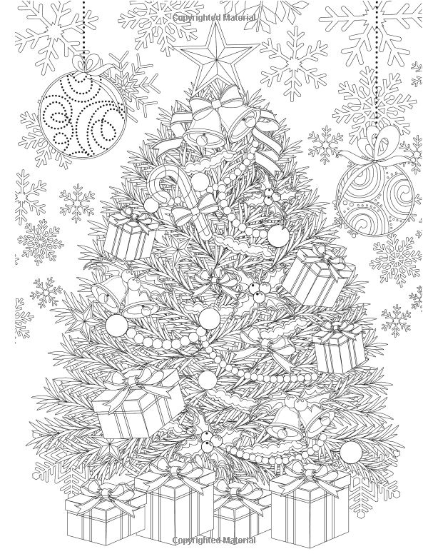 Livre De Coloriage Pour Adulte Noel Les 170 Meilleures Images Du Tableau Adult Christmas Colouring Sur