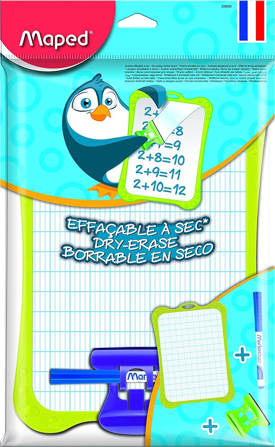 Malette De Coloriage Maped Maped Feutre Effa§able Marker Peps Bleu Pour Ardoise