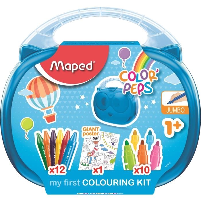Malette De Coloriage Maped Maped Malette De Coloriage Early Age Achat Vente Feutres Maped