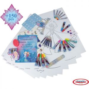 Malette De Coloriage Pas Cher Frozen Activitube 150 Pi¨ces Coloriage Couronne Strass