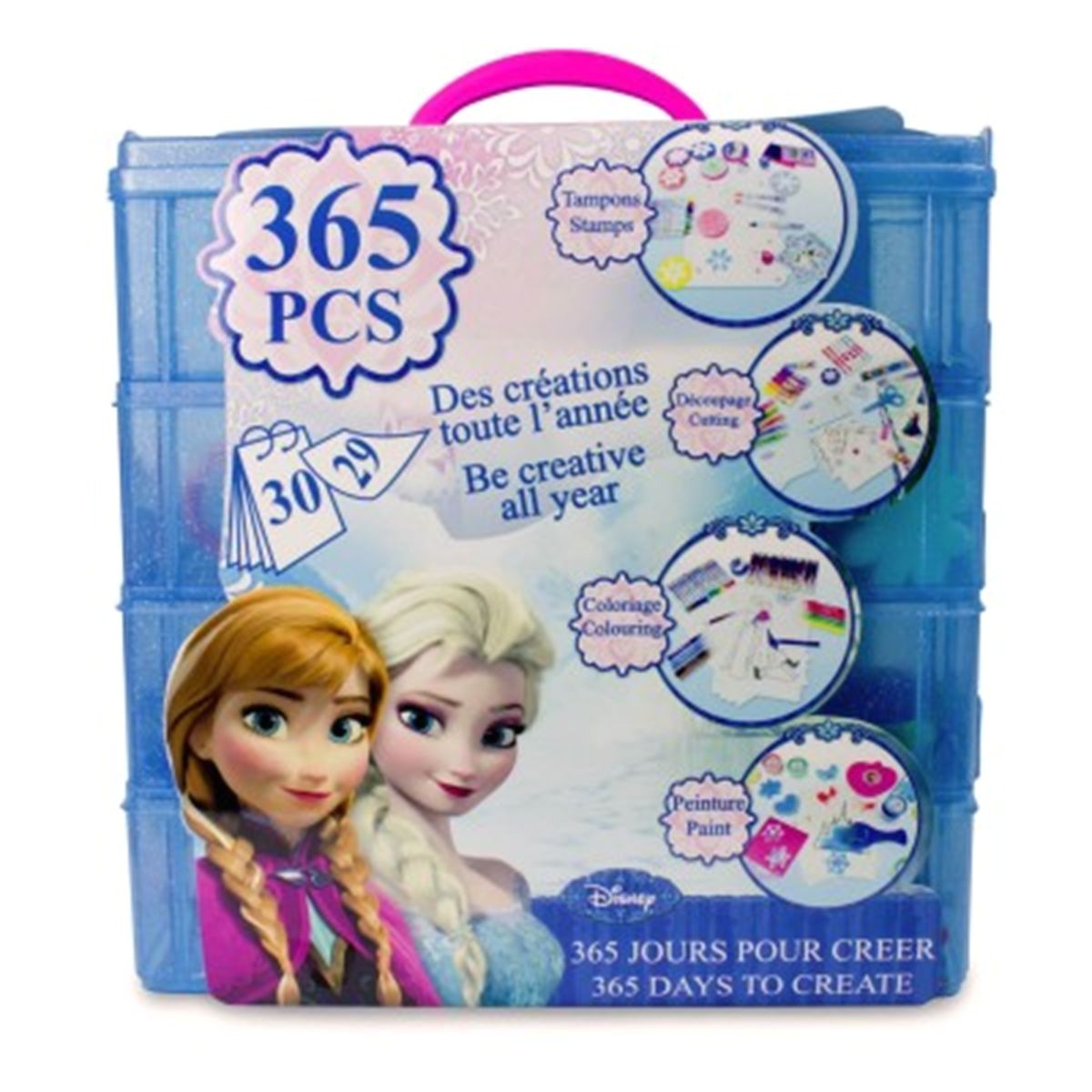 Malette De Coloriage Reine Des Neiges 365 Jours Pour Créer La Reine Des Neiges – La Grande Récré Vente