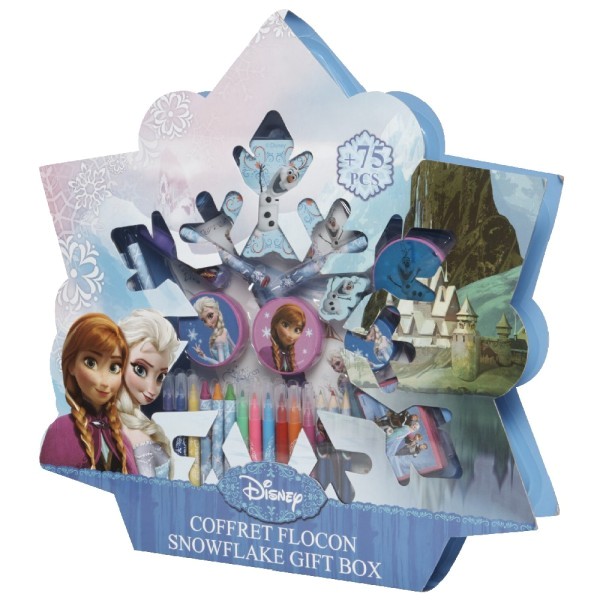 Malette De Coloriage Reine Des Neiges Coffret Coloriage Flocon Reine Des Neiges Jeu Créatif Jouets