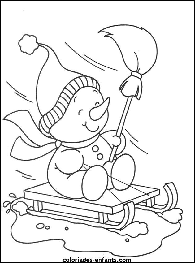 Papa Noel Image Coloriage Les Coloriages De Fleurs Sur Coloriages Enfants