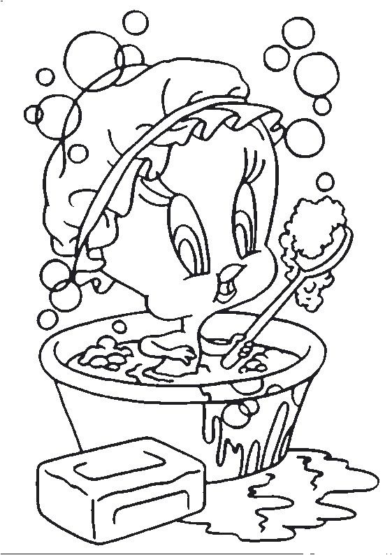 Titi Et Grosminet Coloriage 65 Dessins De Coloriage Titi Et Grosminet   Imprimer Sur Laguerche