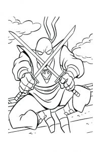 Tortue Ninja 2 Coloriage à Imprimer Vssrfo
