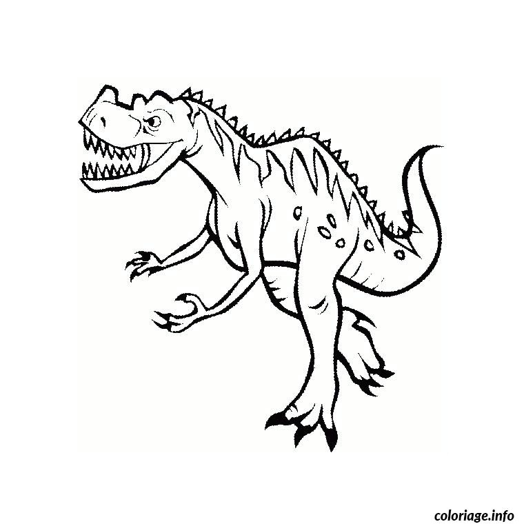 Tyrannosaure Dessin Coloriage Coloriage Dinosaure Tyrannosaure Dessin