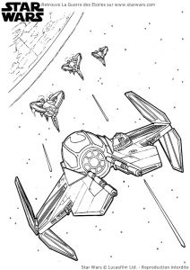 Vaisseau Star Wars Empire Coloriage Coloriage Star Wars Bat Vaisseaux Spatiaux
