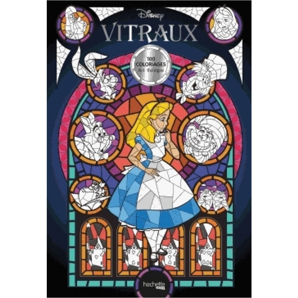 100 Coloriages Mystères Art Thérapie Disney Vitraux 100 Coloriages Art Thérapie Méthode