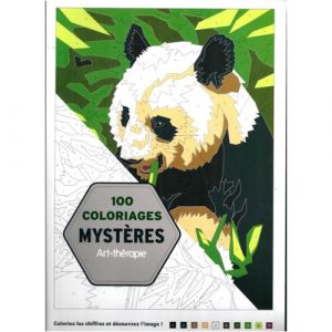 100 Coloriages Mystères Art Thérapie &quot;100 Coloriages Mystères Art Thérapie&quot; De Jérémy Mariez