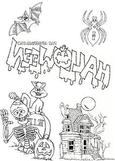 384 Coloriages D Halloween Gratuits 12 Meilleures Images Du Tableau Dessin Qui Fait Peur