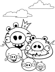 Angry Birds Coloriage Gratuit Die 16 Besten Bilder Von Malvorlagen
