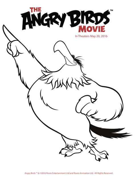Angry Birds Coloriage Gratuit Free and Fun Angry Birds Coloring Pages Printables