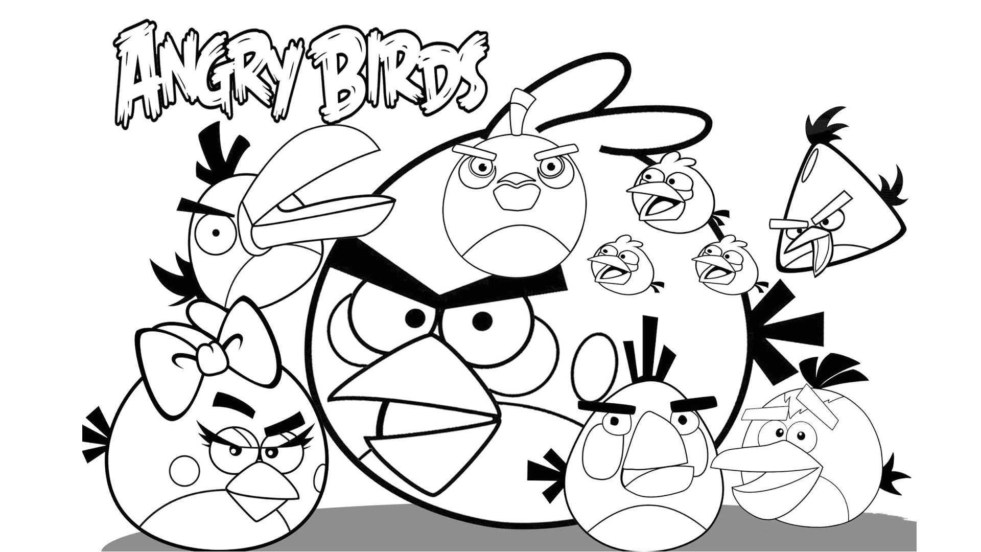 Angry Birds Coloriage Gratuit Free Coloring Pages Of Minecraft Cars Coloring