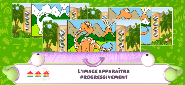 Application Coloriage Dessin Animé coloriage Magique Dinosaure Application Coloriage Dessin Animé coloriage Magique Dinosaure