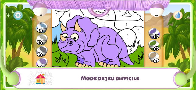 Application Coloriage Dessin Animé ‎coloriage Magique Dinosaure