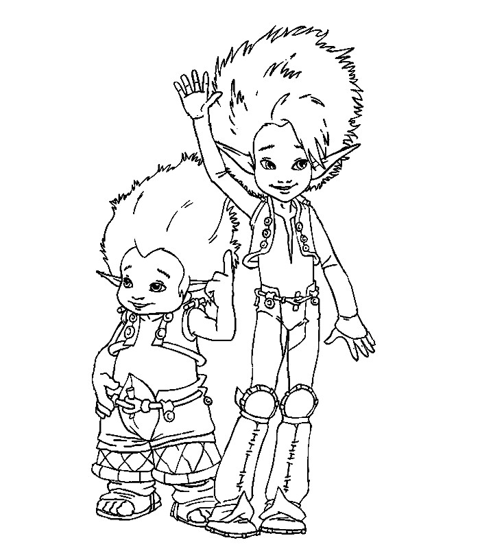 Arthur Et Les Minimoys Coloriage A Imprimer Arthur and Minimoys Coloring Home