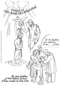 Bapteme De Jesus Coloriage Fête De Saint Jean Baptiste 24 Juin – Prierenfamille