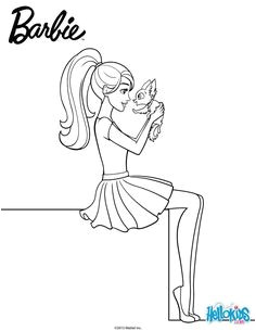 Barbie Coloriage à Imprimer Gratuit 713 Meilleures Images Du Tableau Coloriage Barbie